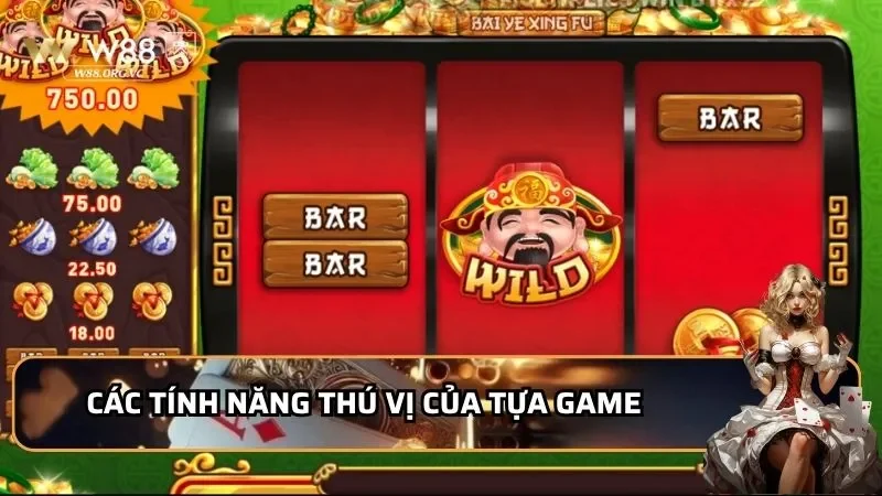 Review Bai Ye Xing Fu W88 - Top 5 Slot Game Hot Nhất 2026 3 Các tính năng thú vị của tựa game